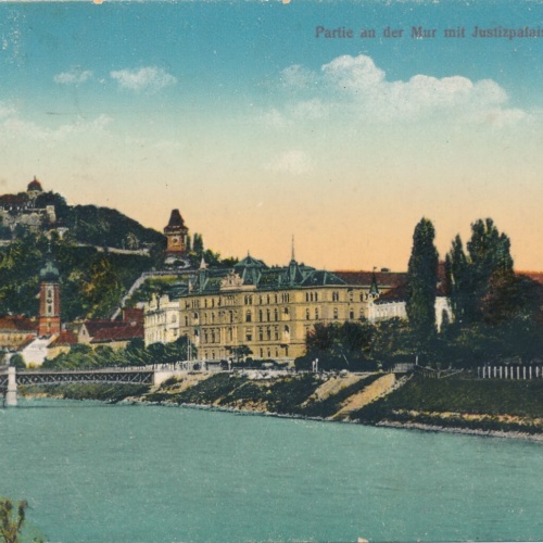 AK aus Graz Steiermark Ansichtskarte (J206)