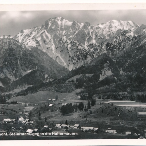 AK aus Hall bei Admont Steiermark Ansichtskarte (J191)