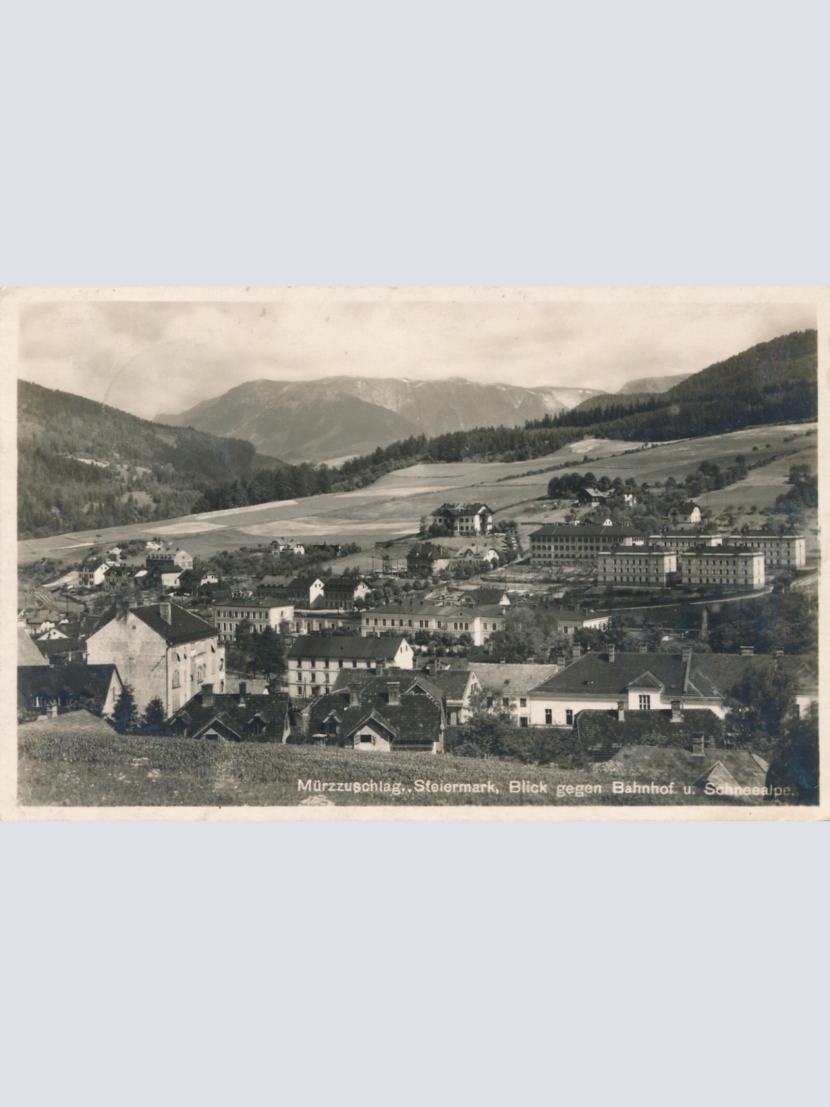 AK aus Mürzzuschlag Steiermark Ansichtskarte (J260)