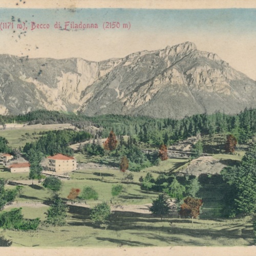 AK aus Lavarone Becco di Filadonna Italien Ansichtskarte (12461)