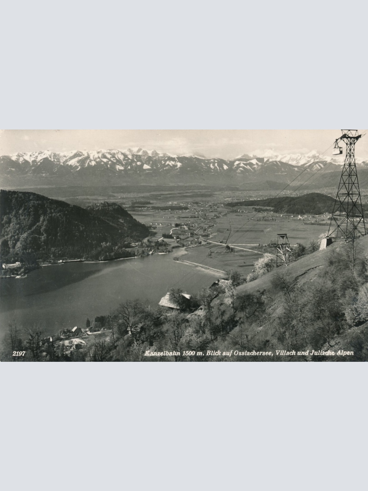 AK von der Kanzelbahn Kärnten Ansichtskarte (12122)