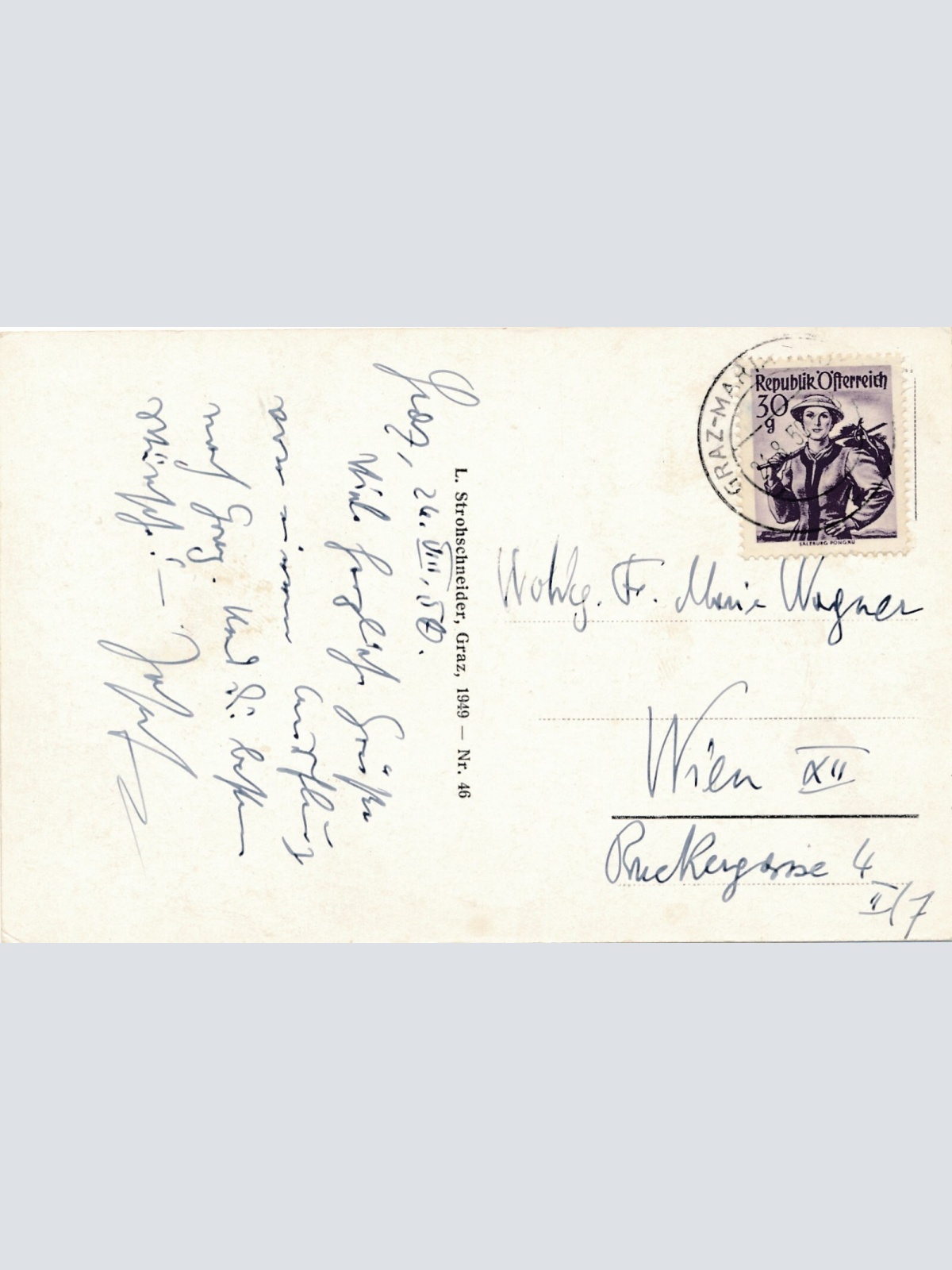 AK aus Graz Steiermark Ansichtskarte (J227)