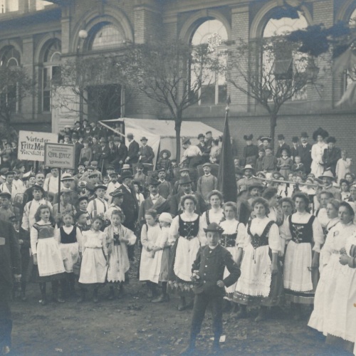 AK Annodazumals Prozession am Martplatz Ansichtskarte (12490)