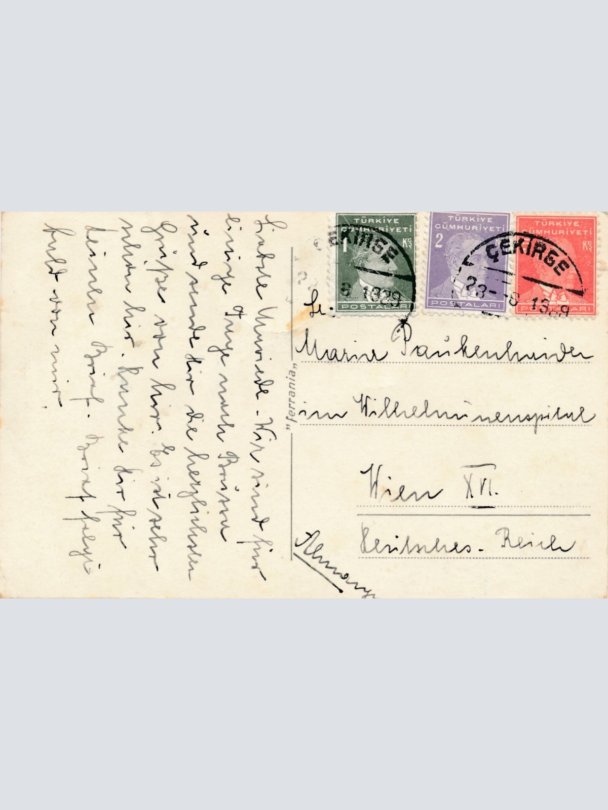 AK aus Bursa Ulucami Türkei Ansichtskarte (12496)