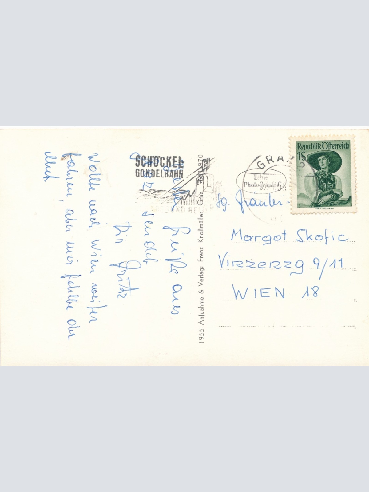 AK aus Graz Steiermark Ansichtskarte (J210)