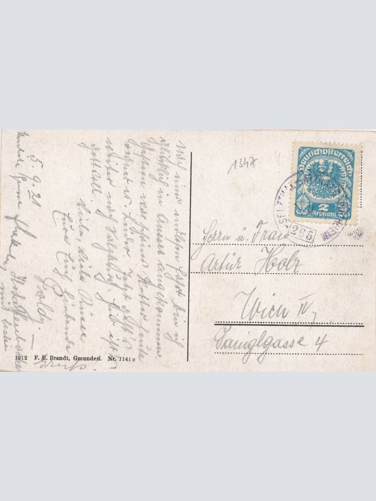 AK aus Bad Aussee mit den Sarstein Steiermark Ansichtskarte (12414)