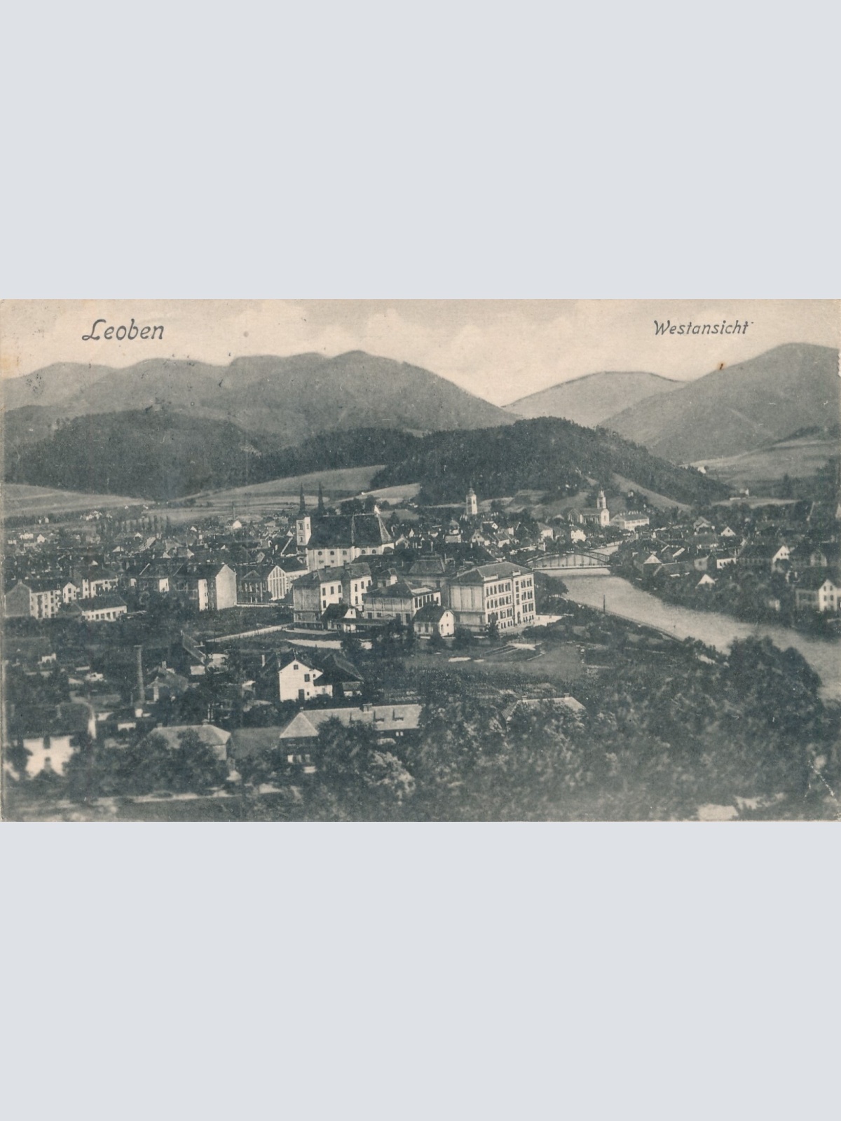 AK aus Leoben Steiermark Ansichtskarte (J245)