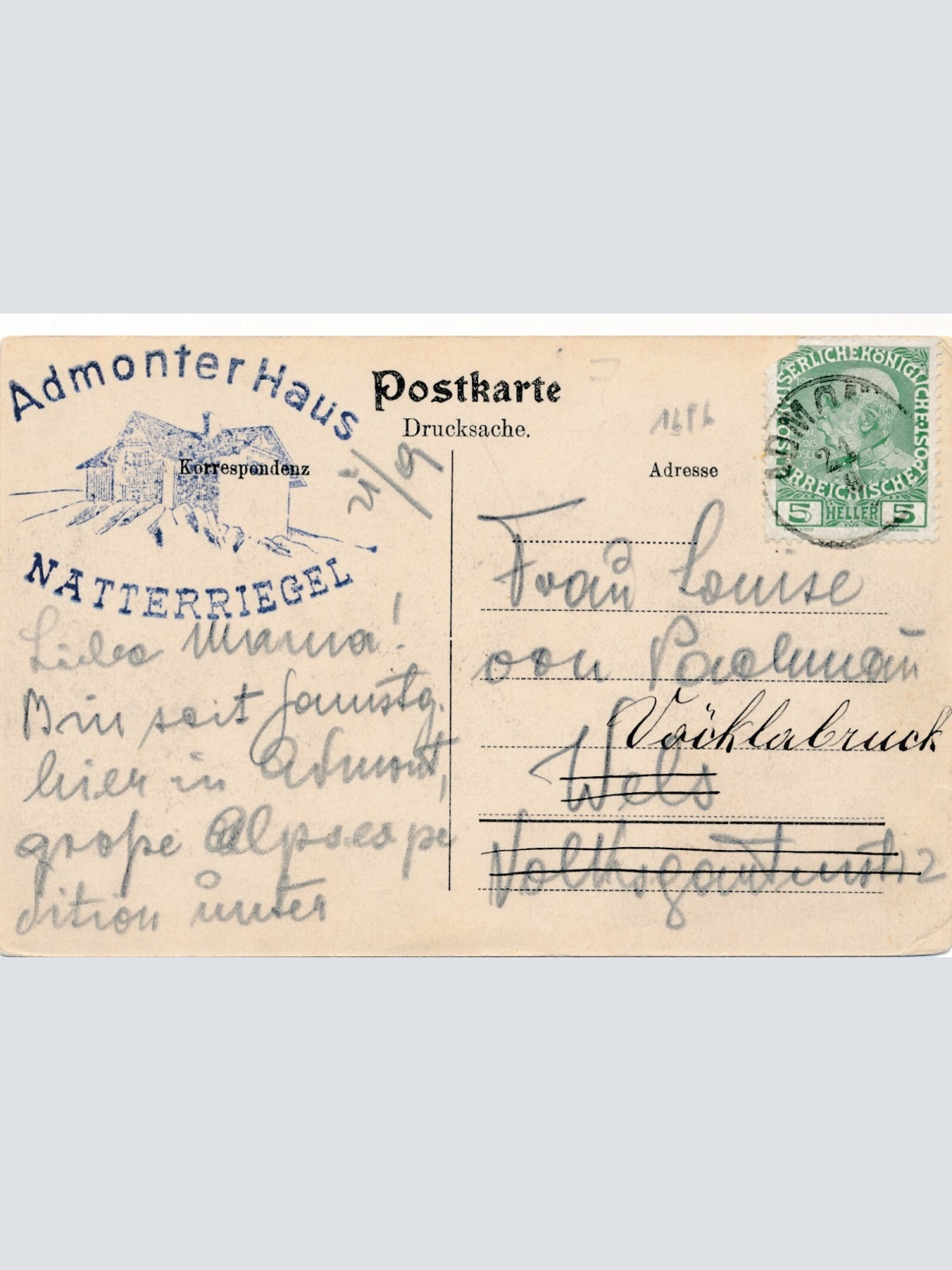 AK aus Admont Steiermark Ansichtskarte (J236)