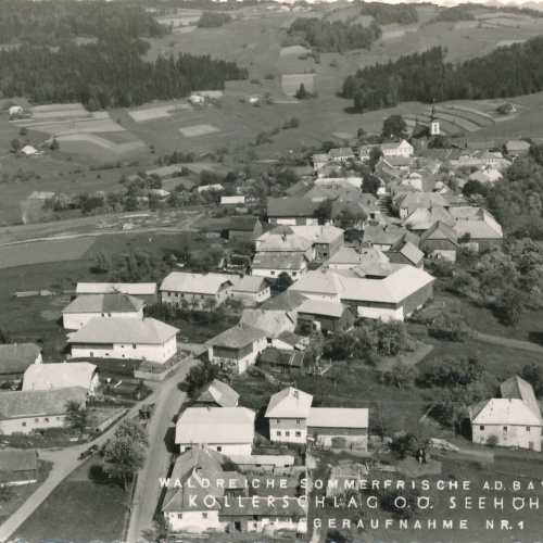 AK aus Kollerschlag Fliegeraufnahme Nr. 1 Oberösterreich Ansichtskarte (11488)