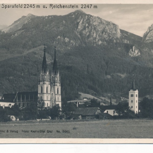 AK aus Admont mit Kirche Steiermark Ansichtskarte (12427)