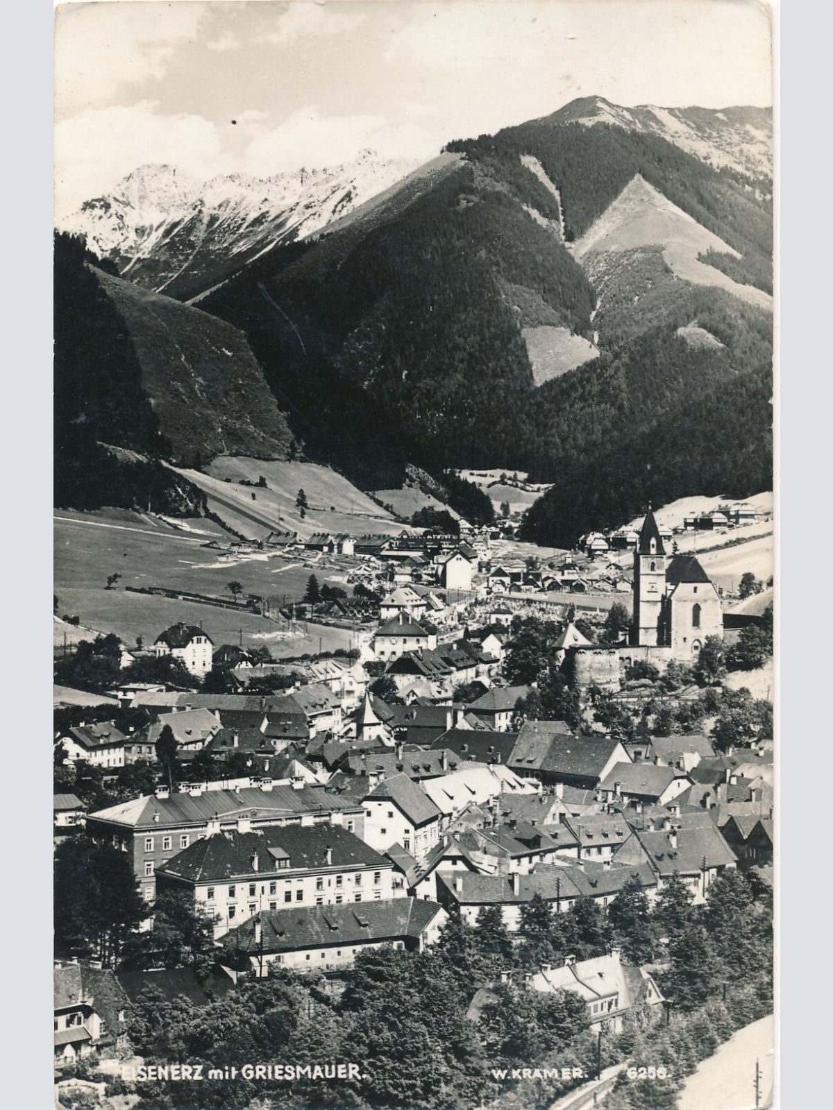 AK aus Eisenerz mit Griesmauer Steiermark Ansichtskarte (12435)