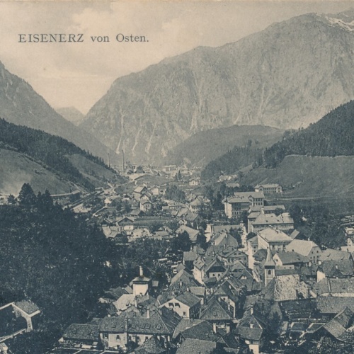 AK aus Eisenerz Steiermark Ansichtskarte (12436)