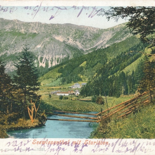 AK aus Seewiesenthal mit Staritzen Steiermark Ansichtskarte (12594)