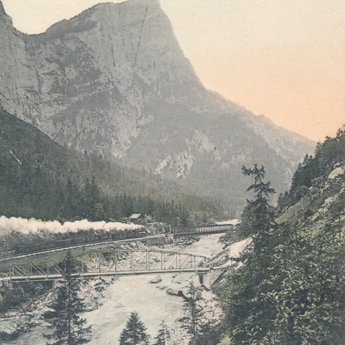 AK, Johnsbach, Kummerbrücke, Steiermark (S2932)