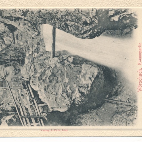 AK aus Wörschach Klammpartie Steiermark Ansichtskarte (12622)