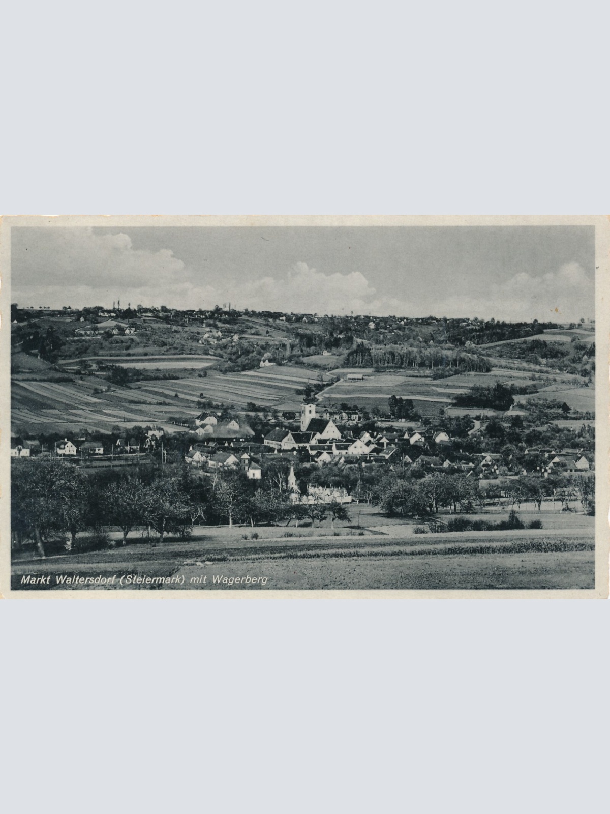 AK aus Markt Waltersdorf Steiermark Ansichtskarte (12620)