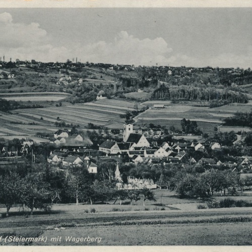 AK aus Markt Waltersdorf Steiermark Ansichtskarte (12620)