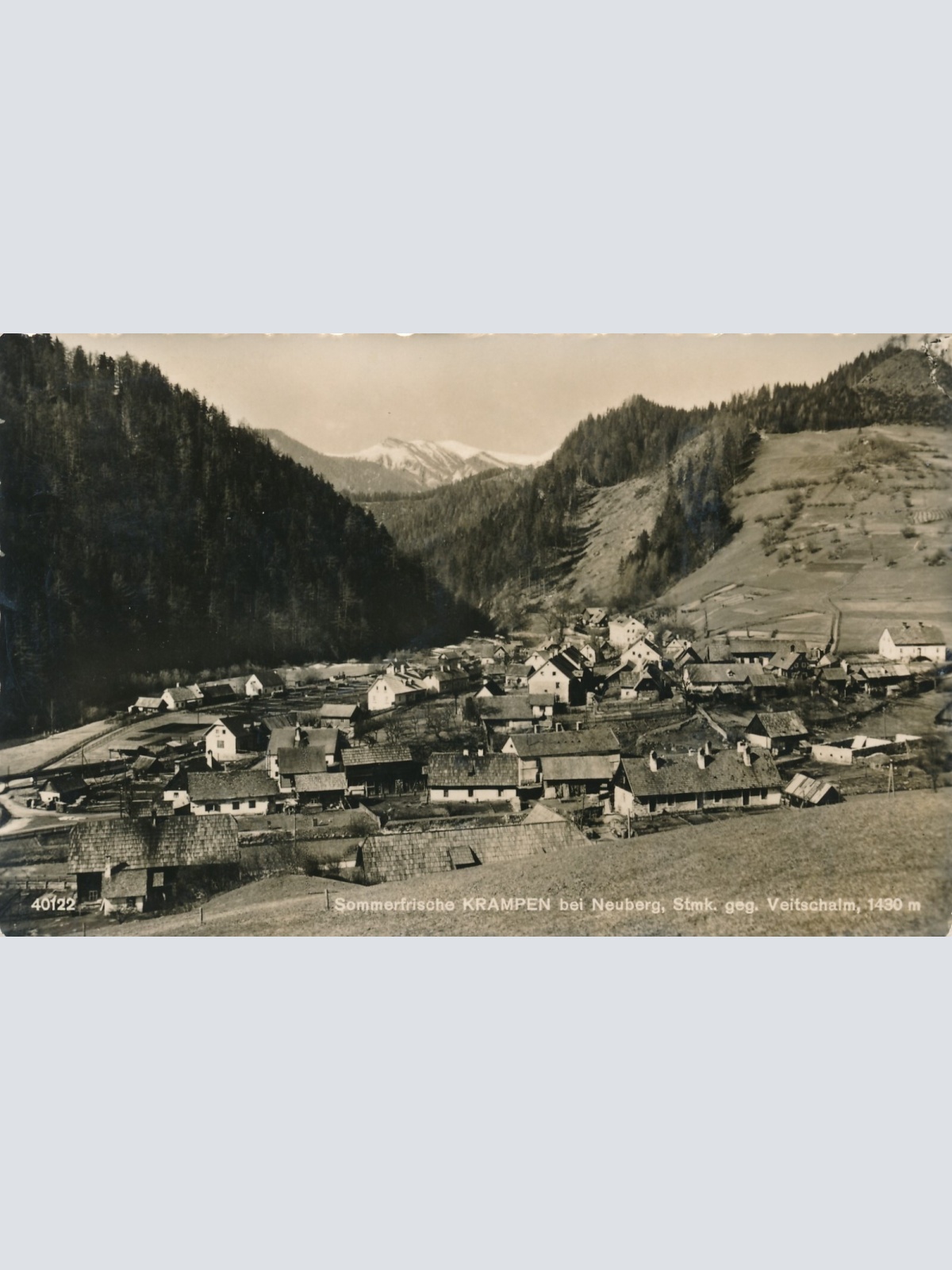 AK aus Krampen bei Neuberg Steiermark Ansichtskarte (12636)