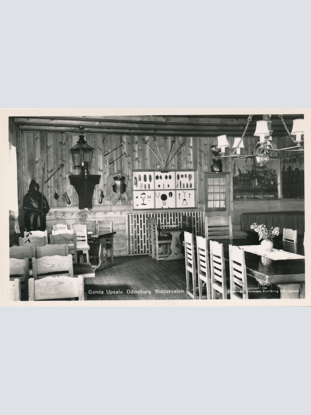 AK aus Uppsala Odinsborg Schweden Ansichtskarte (12553)