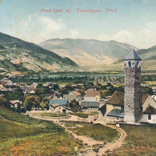 AK aus Prad Vintschgau Italien Ansichtskarte (12581)