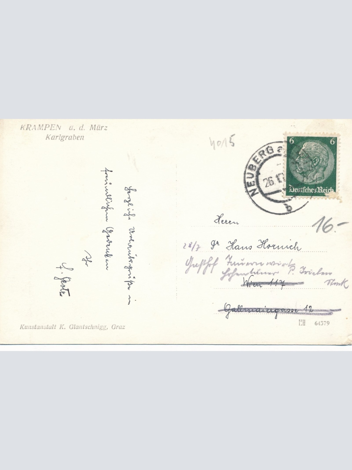 AK, Krampen an der Mürz, Steiermark (S2870)