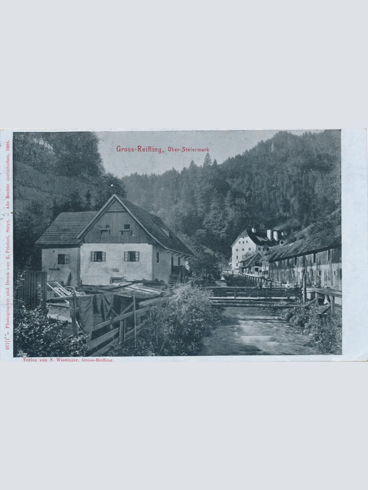 AK aus Grossreifling Steiermark Ansichtskarte (12349)