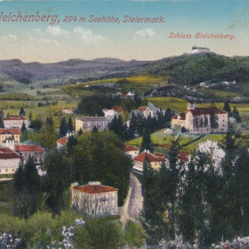 AK aus Bad Gleichenberg mit Schloss Steiermark Ansichtskarte (12381)
