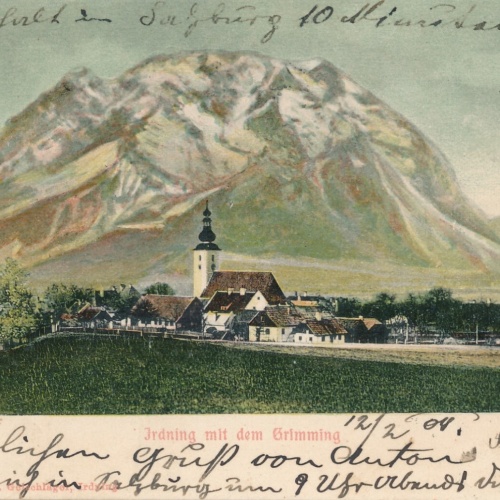 AK aus Irdning Steiermark Ansichtskarte (12364)