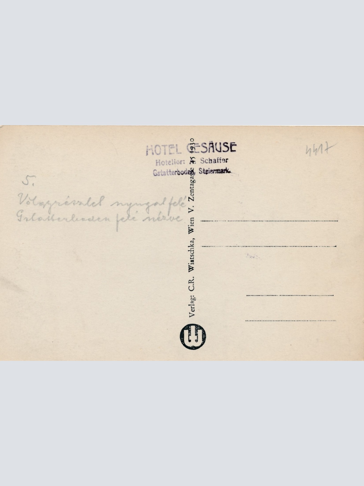 AK Gstatterstein Steiermark Ansichtskarte (12373)