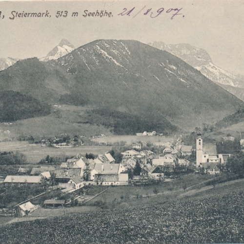 AK aus St. Gallen Steiermark Ansichtskarte (12812)