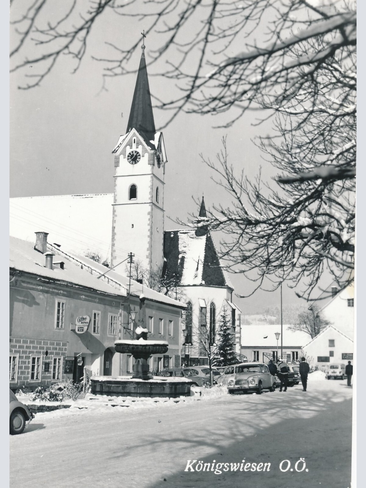 AK aus Königswiesen im Winter Oberösterreich Ansichtskarte (12876)