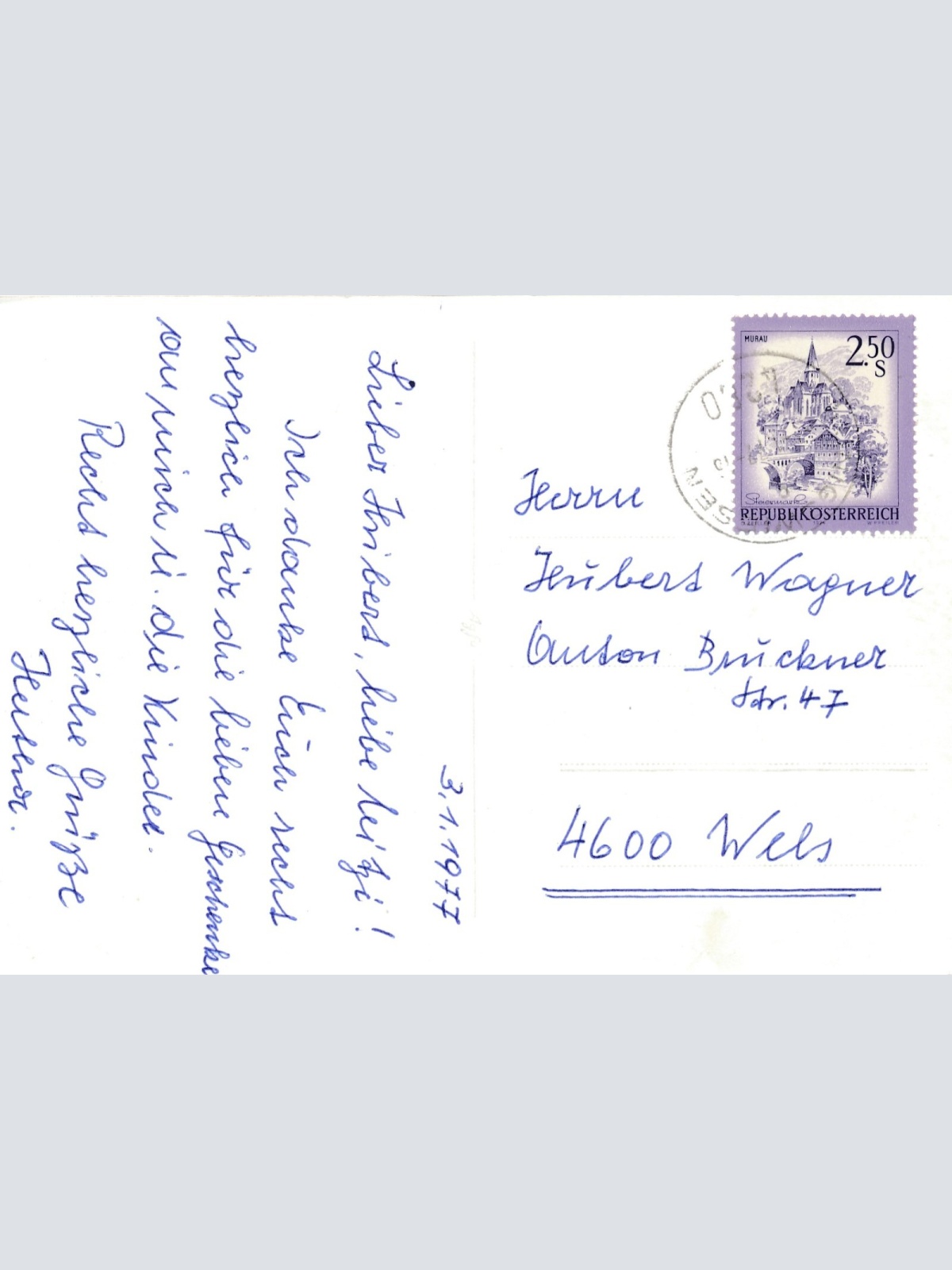 AK aus Königswiesen im Winter Oberösterreich Ansichtskarte (12876)