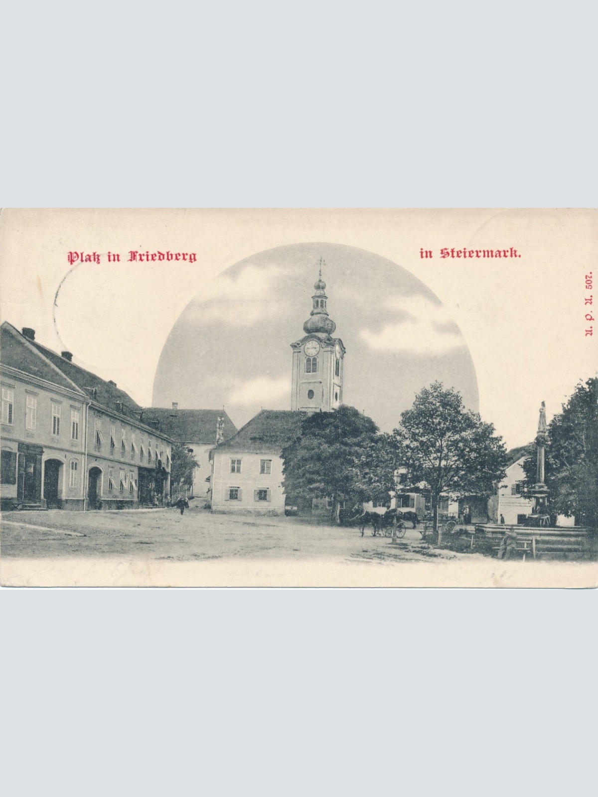 AK aus Friedberg Steiermark Ansichtskarte (11867)