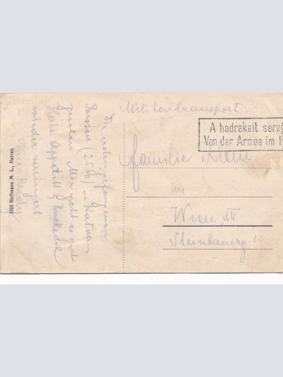 AK aus Hatvan Ungarn Kath templom es parokia Ansichtskarte (11831)