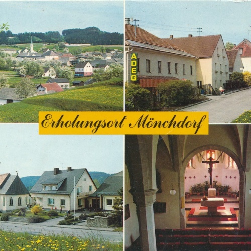 AK aus Mönchdorf Oberösterreich Mehrbildkarte Ansichtskarte (J340)
