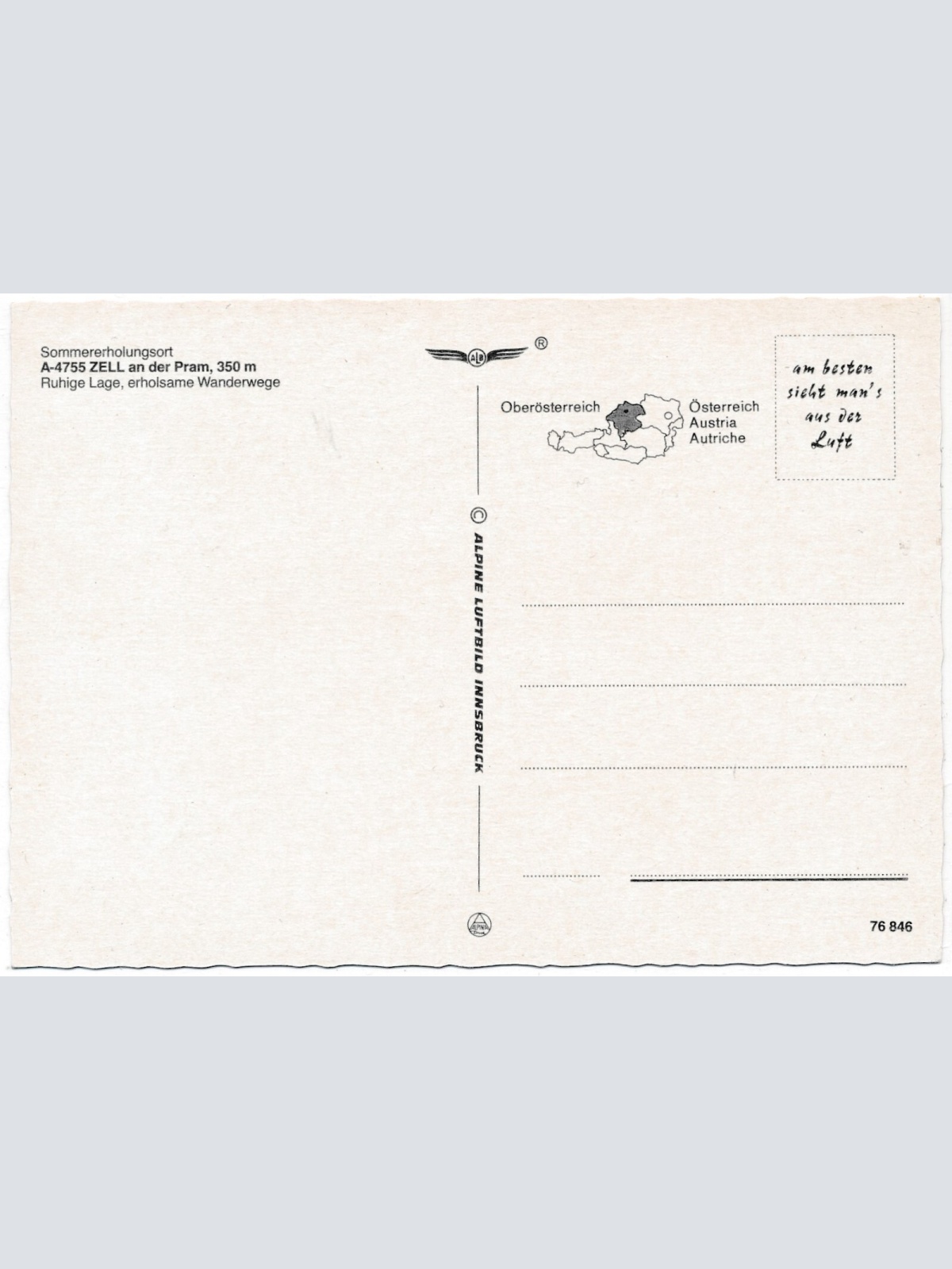 AK, Zell an der Pram, Oberösterreich (S3023)