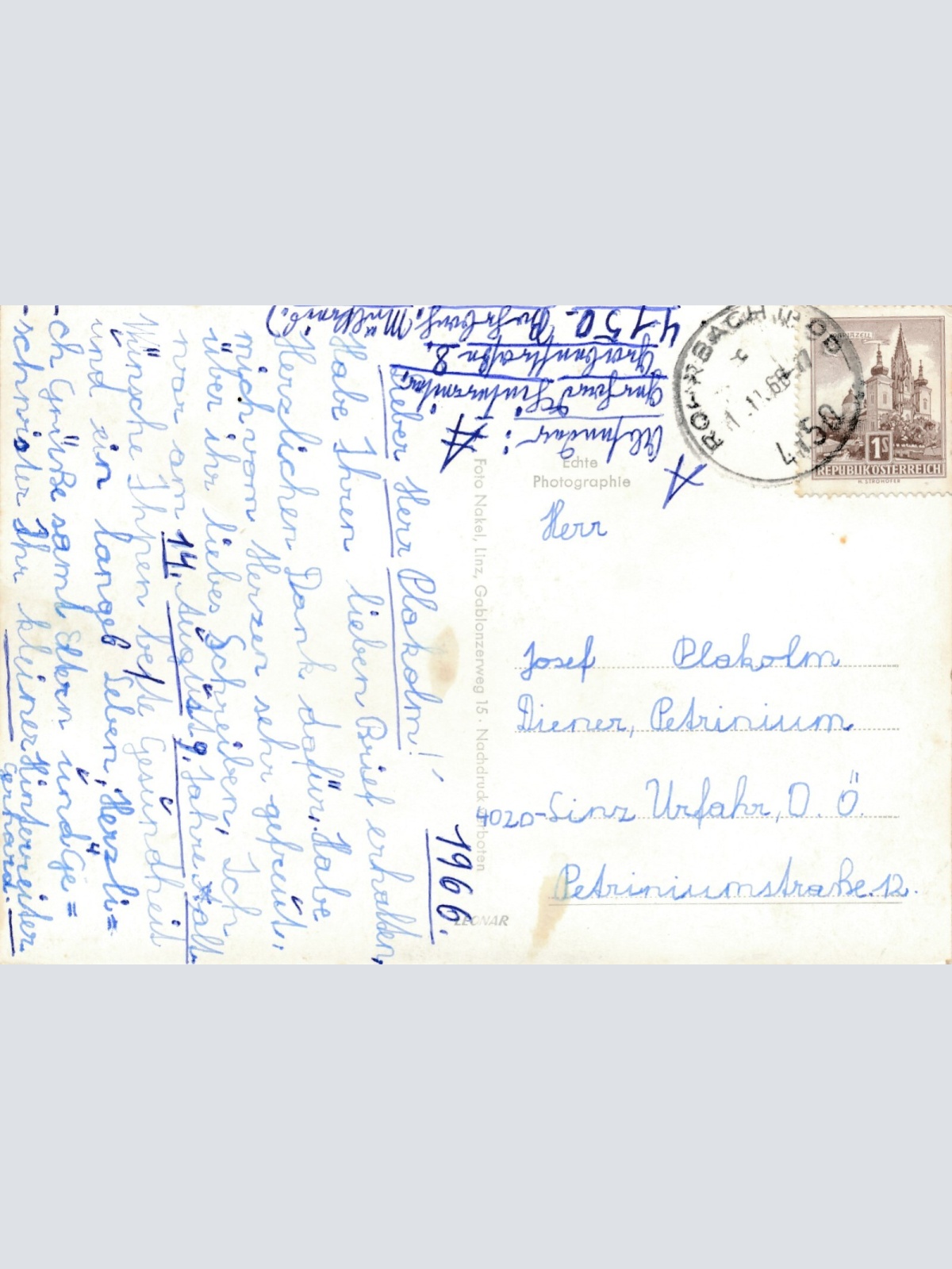 AK aus Rohrbach Oberösterreich Ansichtskarte (12932)