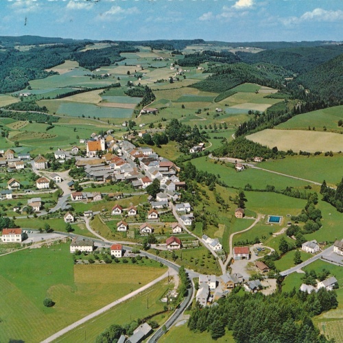 AK aus Königswiesen Oberösterreich Fliegerfoto Ansichtskarte (J346)