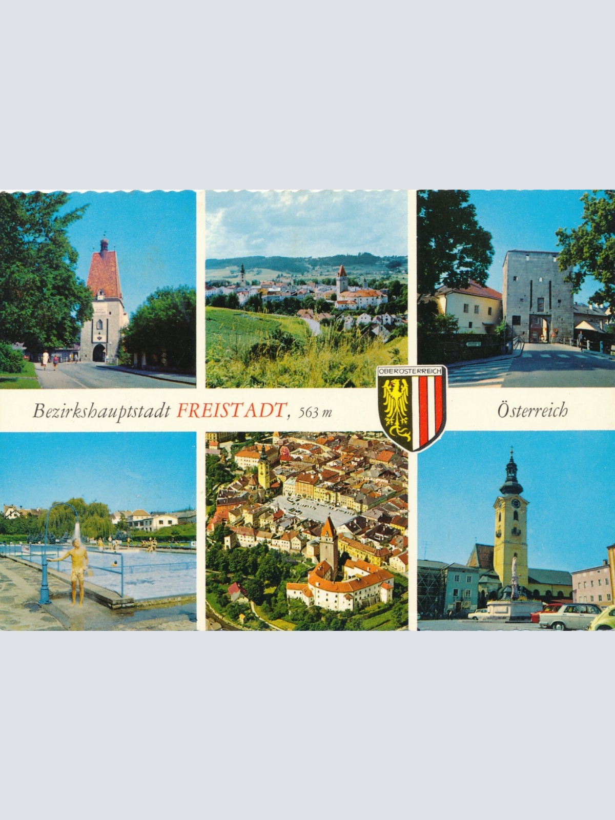 AK aus Freistadt Oberösterreich Mehrbildkarte Ansichtskarte (J353)