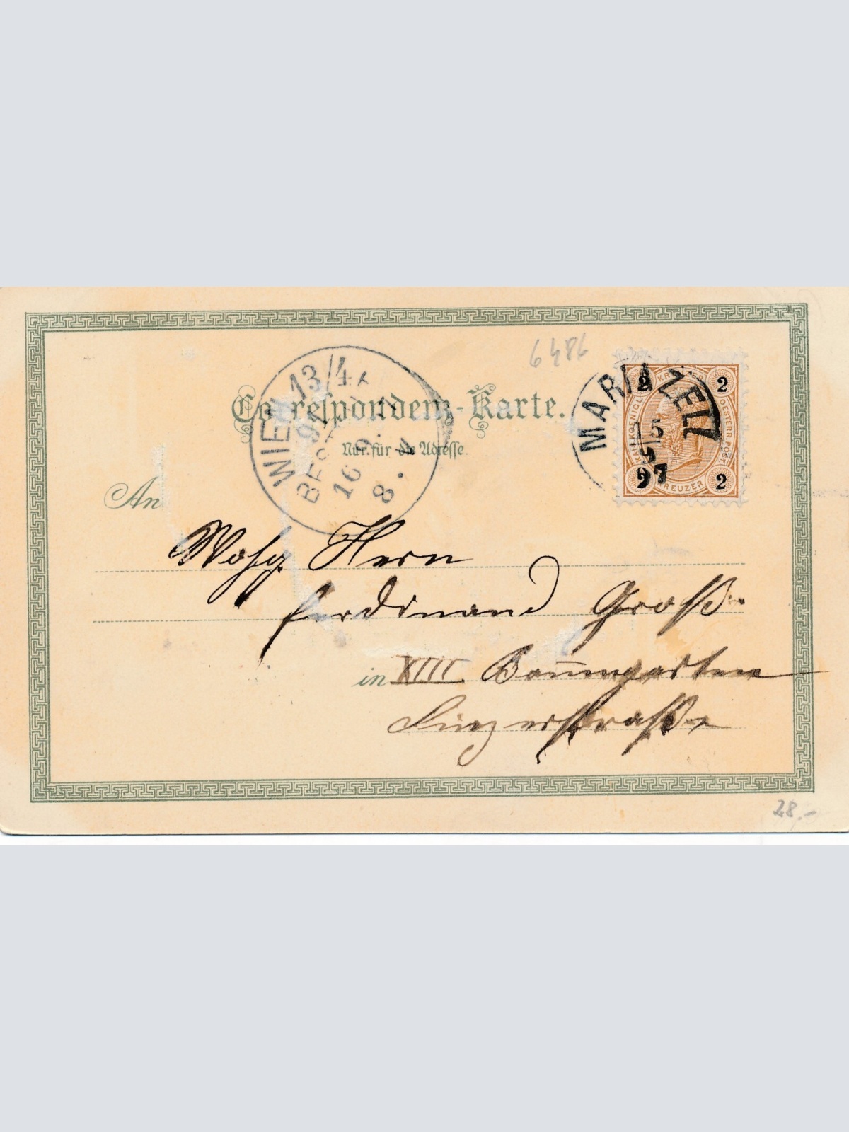 Litho - Karte gruss aus Mariazell Steiermark Ansichtskarte (12091)