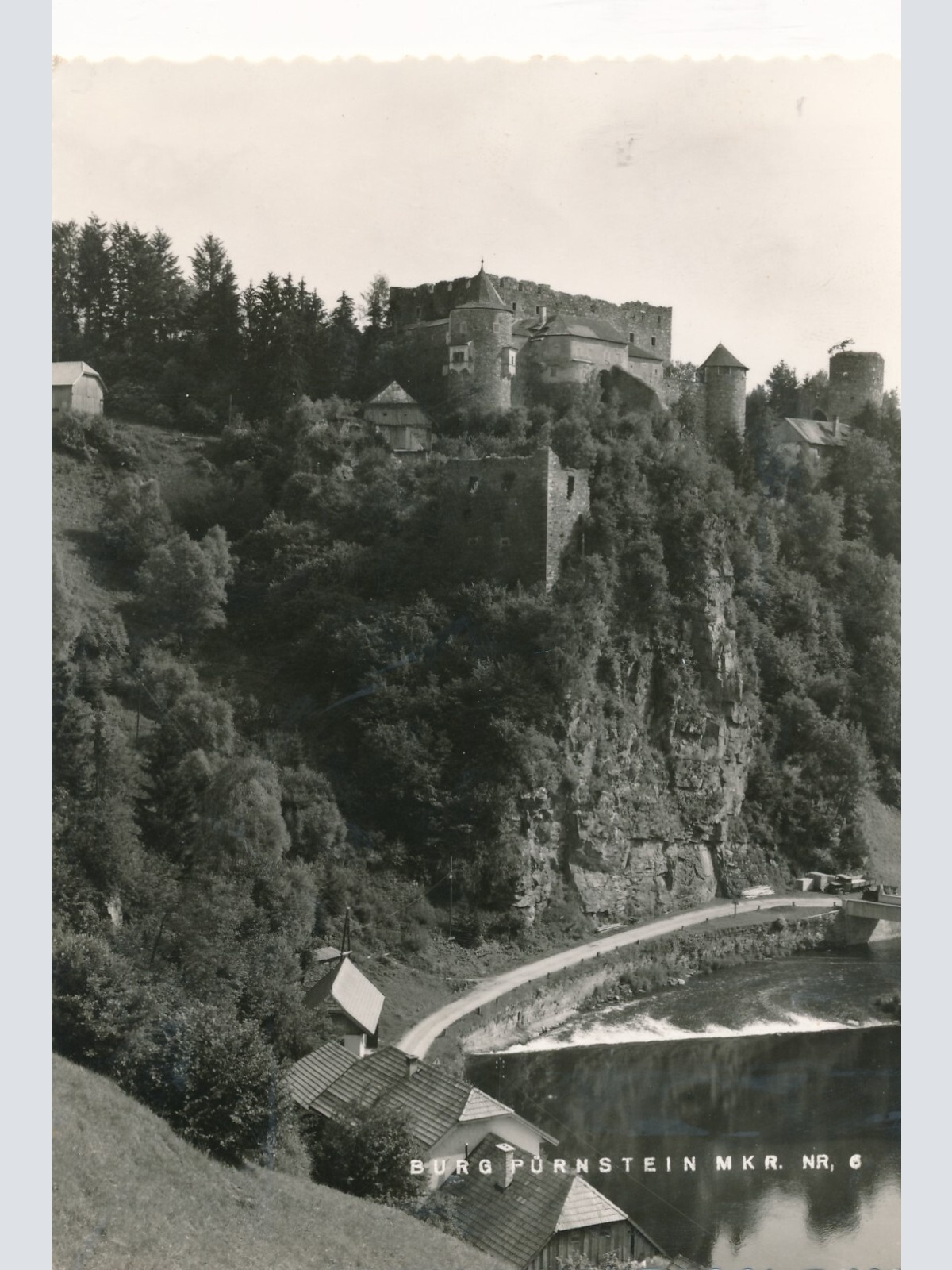 AK von der Burg Pürnstein Oberösterreich (12922)