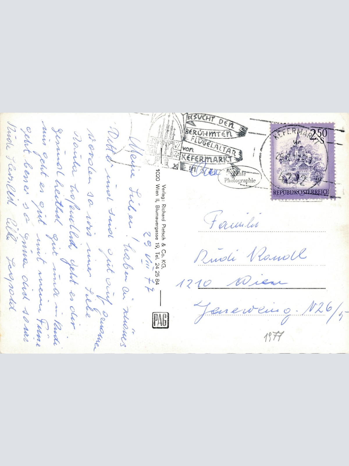 AK aus Kefermarkt Oberösterreich (12908)