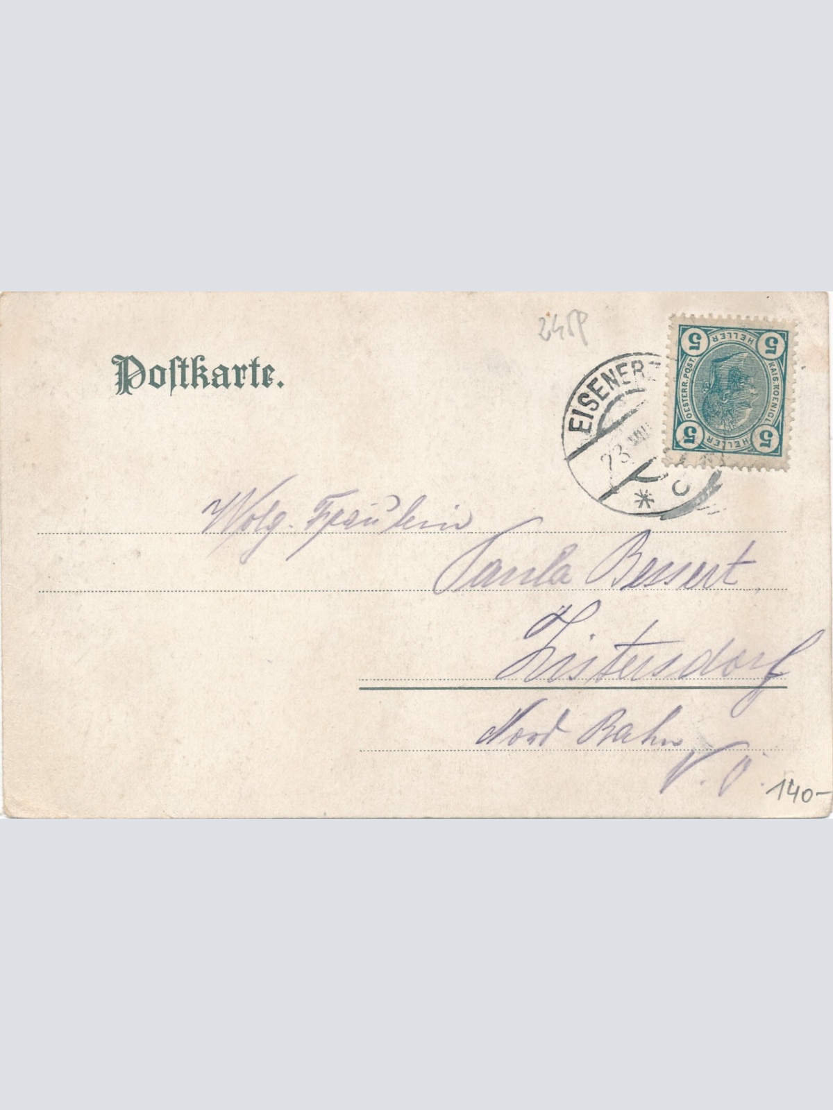 AK aus Eisenerz Steiermark Ansichtskarte (12646)