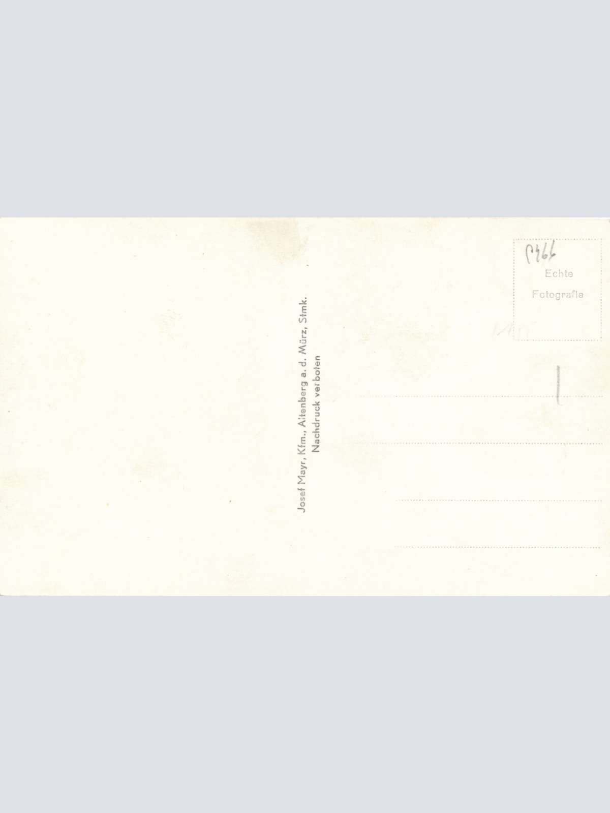 AK aus Altenberg Steiermark Ansichtskarte (12638)