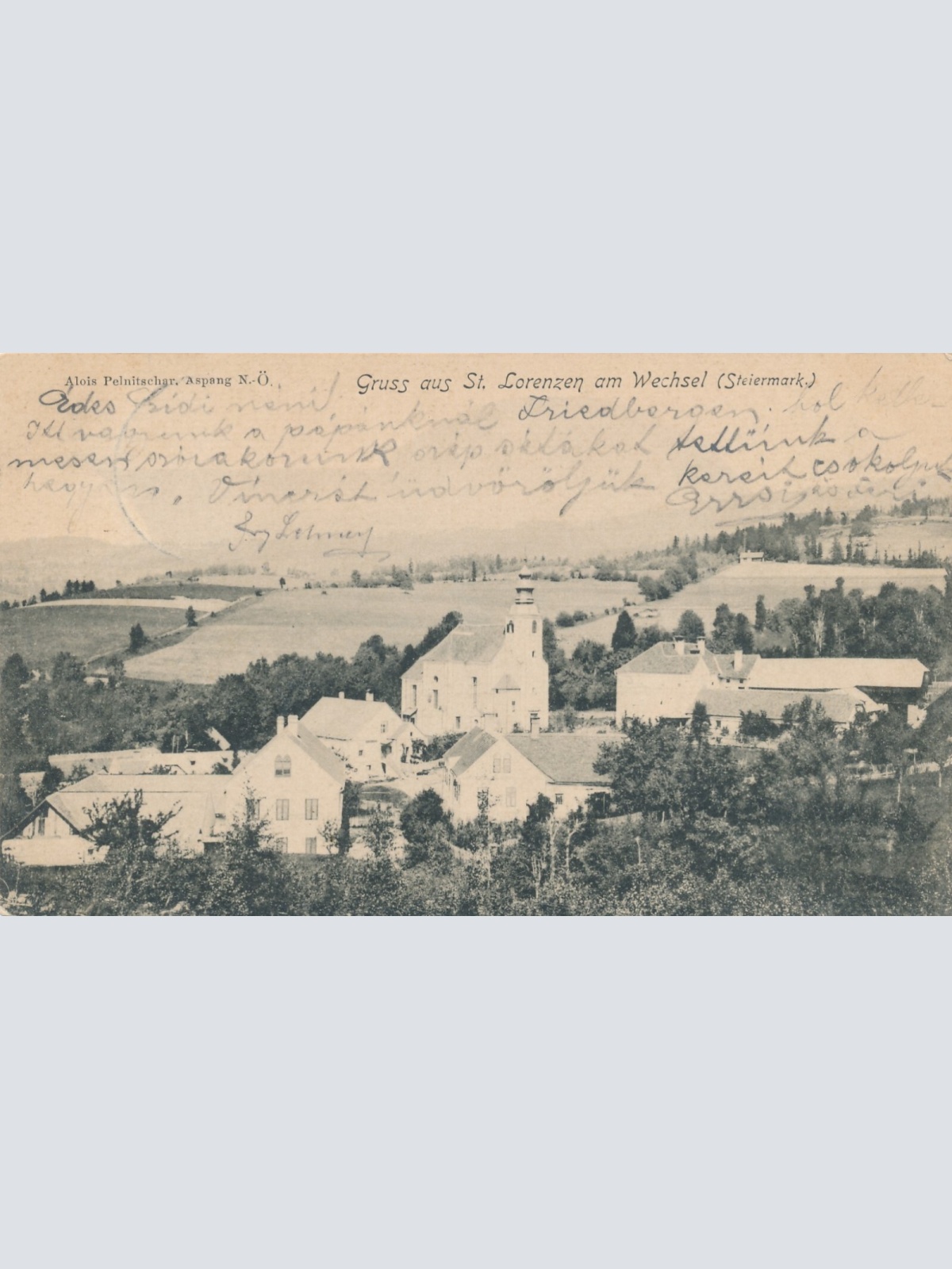 AK aus St. Lorenzen Steiermark Ansichtskarte (12796)