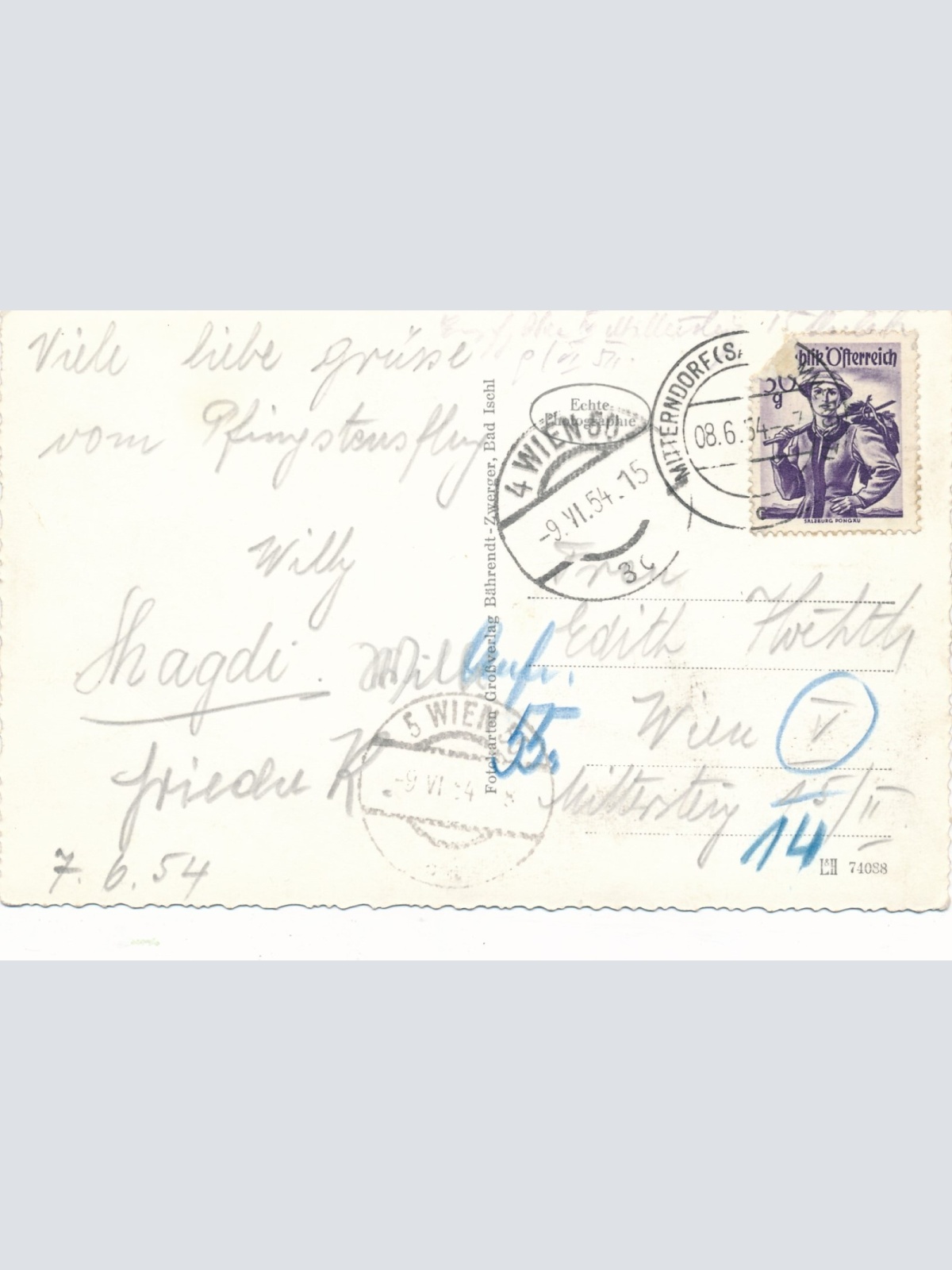 AK vom Altausseersee mit Dachstein Steiermark Ansichtskarte (13136)