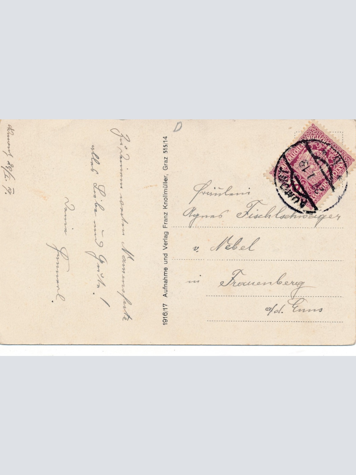 AK aus Admont Stiftskirche Steiermark Ansichtskarte (13158)