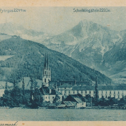 AK aus Admont mit Scheiblingstein Steiermark Ansichtskarte (13160)