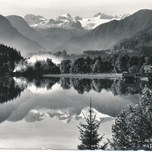 AK vom Alt Ausseer See Steiermark Ansichtskarte (13142)