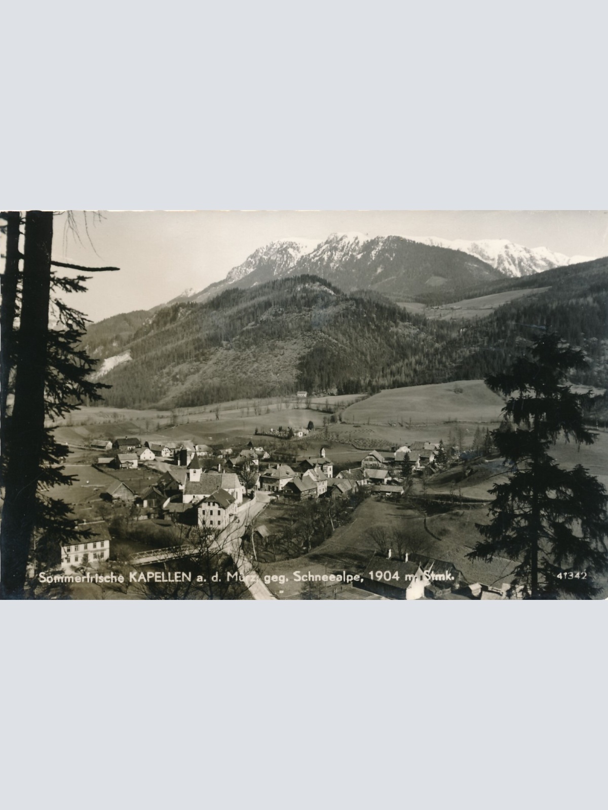 AK aus Kapellen Steiermark Ansichtskarte (12771)